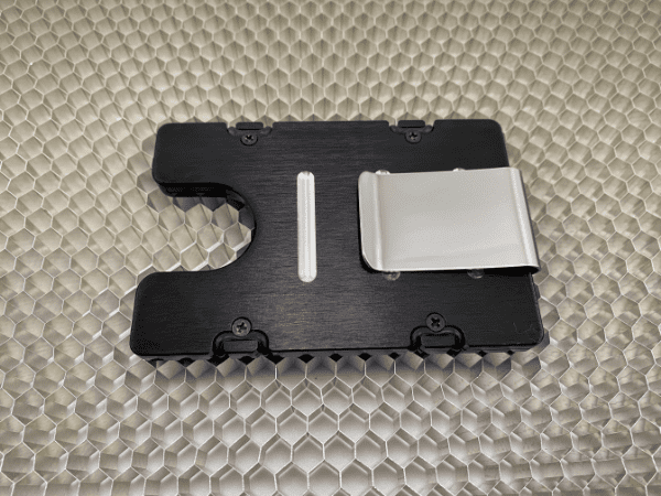 Coexist - Anodized Aluminum Credit Card Holder